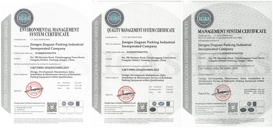 3.Car parking system manufacturer